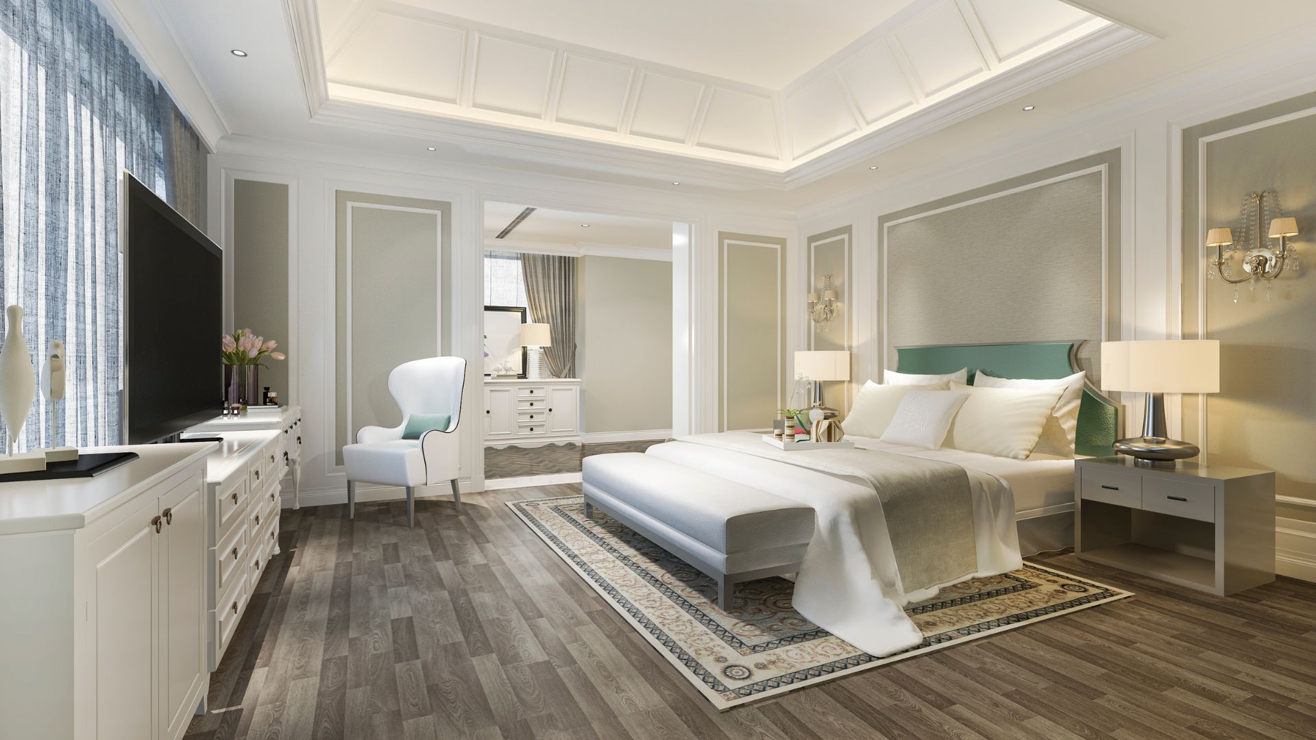 bed room interior design