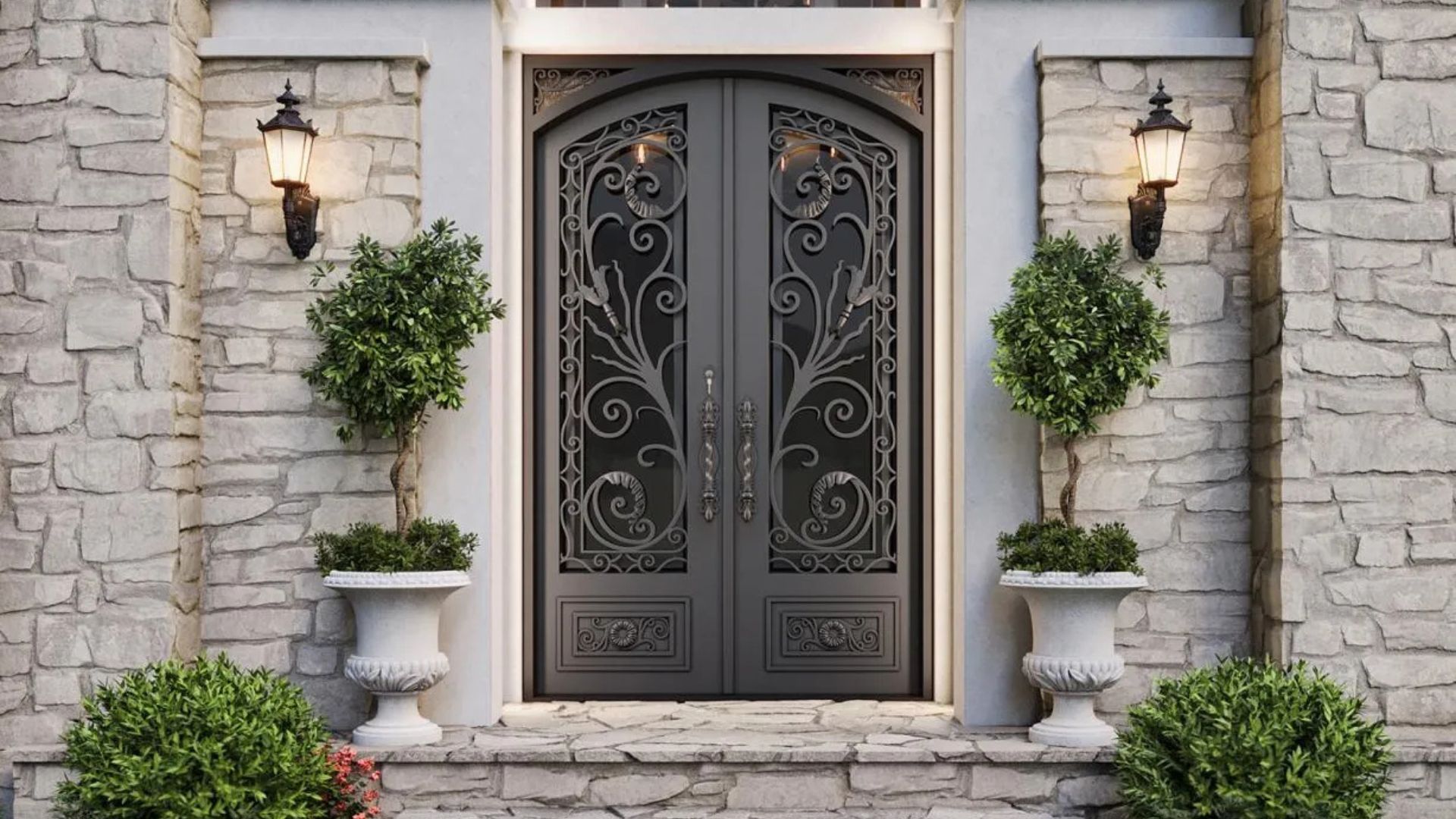 Top Interior Design - B Interior Custom Iron Doors