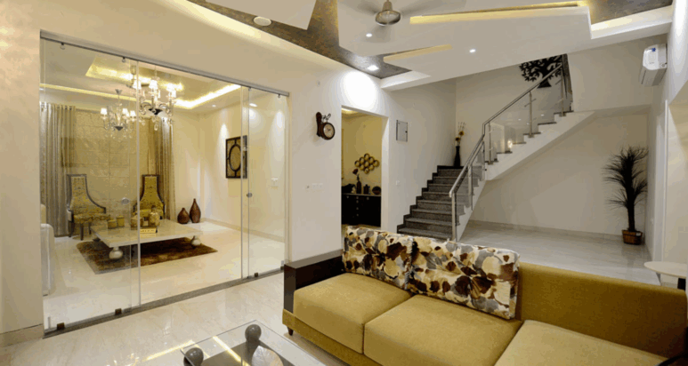 Contemporary Aluminium Interior Design in Bengaluru wardrobes