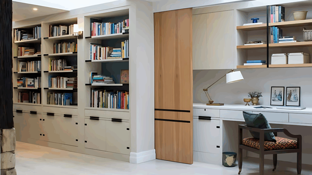 Smart overhead storage units that blend with your interiors seamlessly.